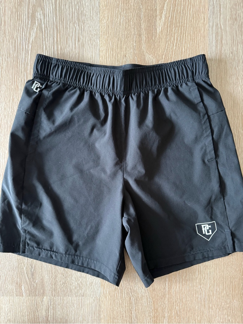 PG Kids Black Athletic Shorts